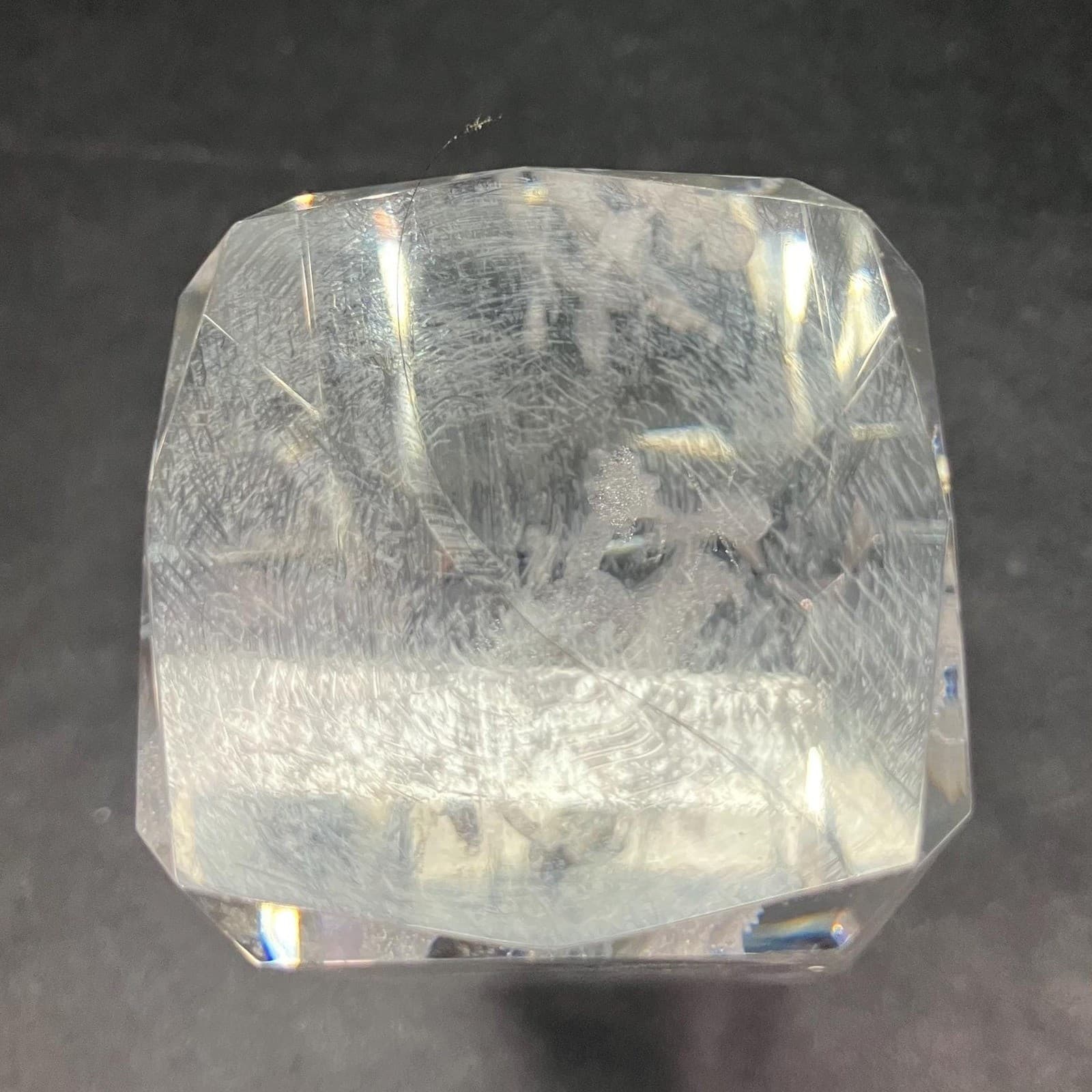 Laser-Etched 3D Dragon Crystal Paperweight, Fantasy Office Decor Glass Sculpture - Thumbnail 7