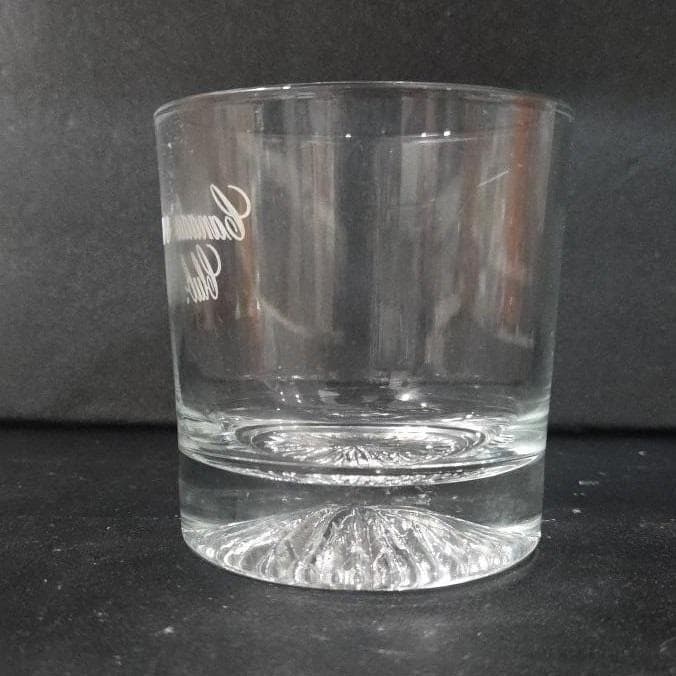 Canadian Club Clear Whiskey Tumbler, Vintage Rocks Glass, Replacement Barware - Thumbnail 5