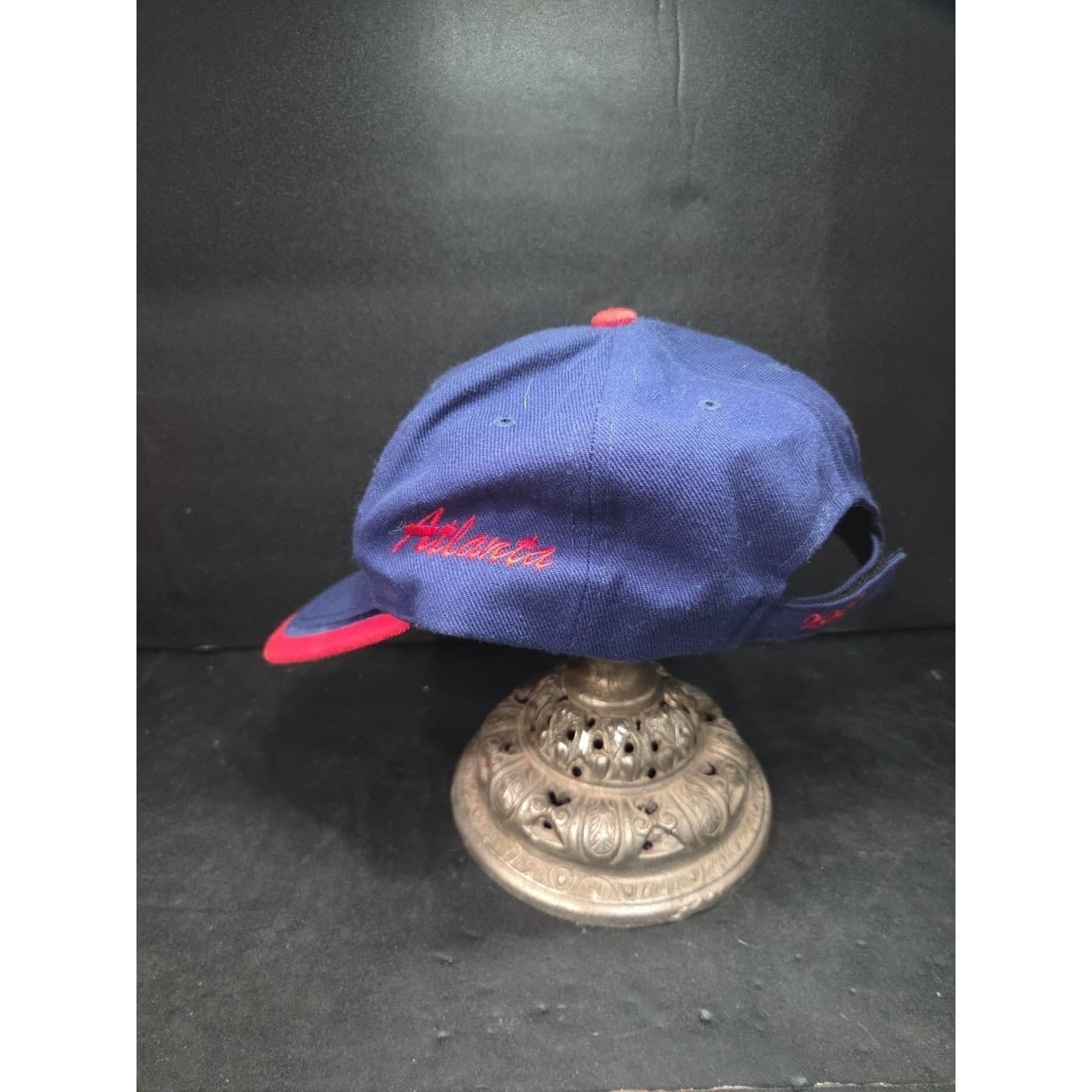 Hunter Atlanta 2000 Adjustable Cap, Chinese Character (Atlanta) Hat, Blue Red - Thumbnail 4