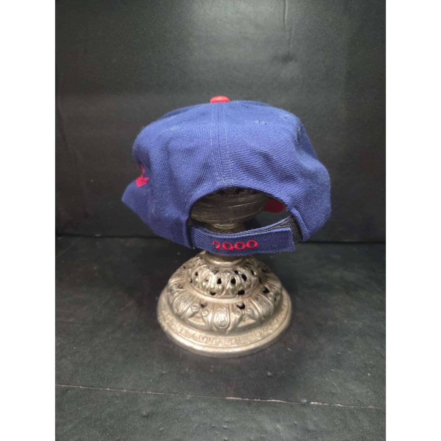 Hunter Atlanta 2000 Adjustable Cap, Chinese Character (Atlanta) Hat, Blue Red - Thumbnail 3