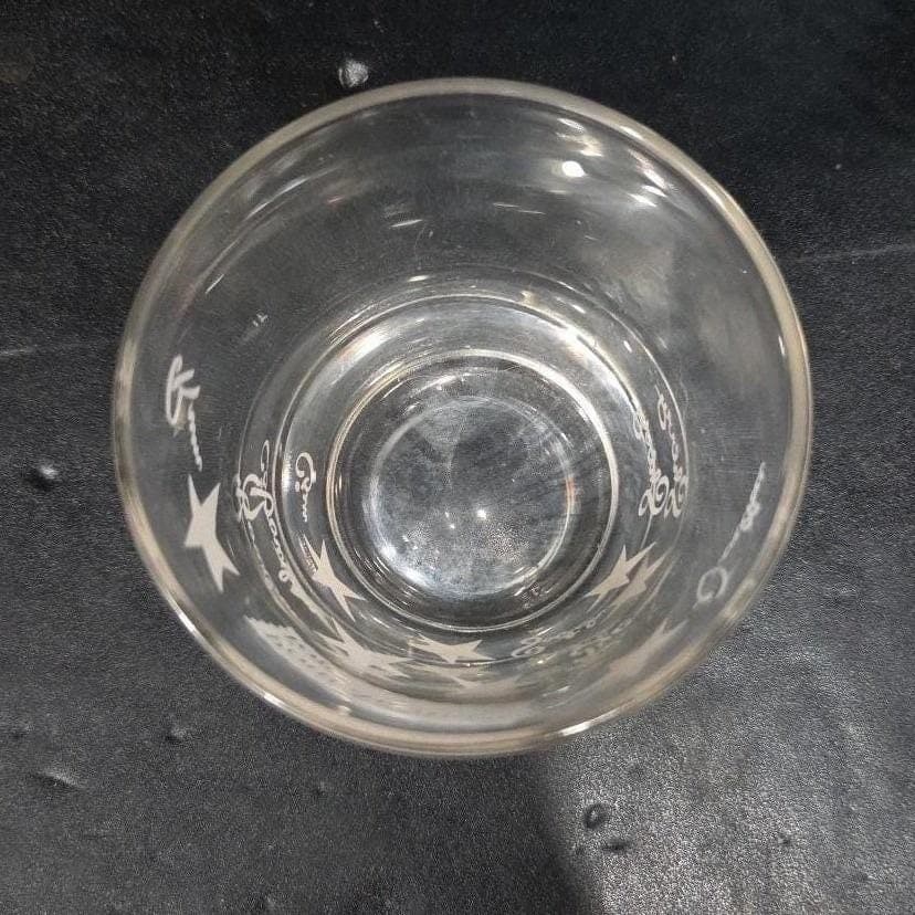 Libbey "Pour Another For" Whiskey Tumbler, Stars Design, Clear Novelty Barware - Thumbnail 5