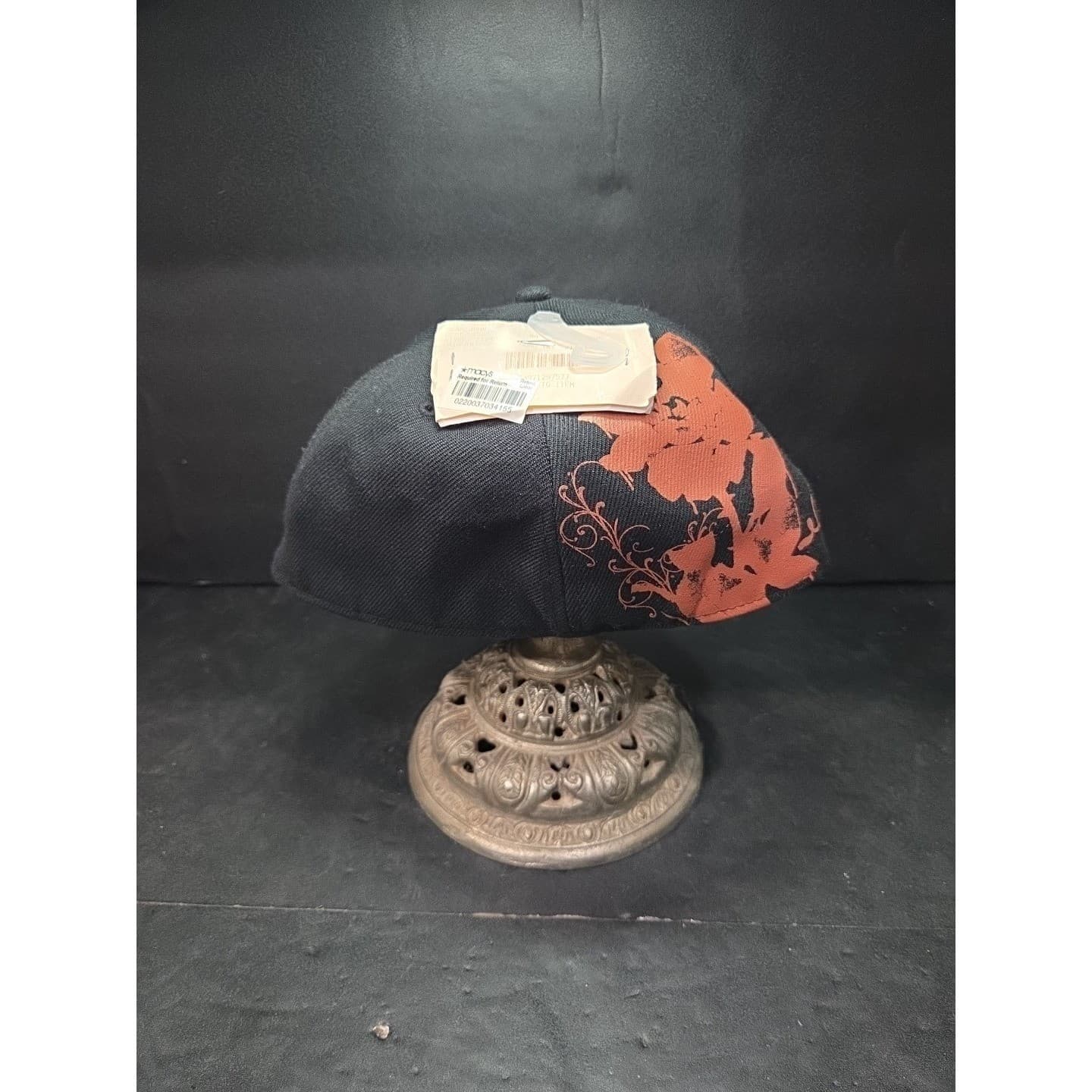Sean John 1969 Fitted Hat, Black Red Embroidered Flat Brim, Cap Size 7 1/2, NWT - Thumbnail 3