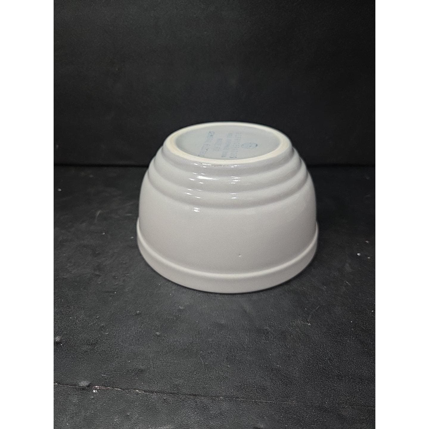 General Electric Refrigerator Bowl, Hall Ovenware Ceramic, Gray & Yellow Decor - Thumbnail 8