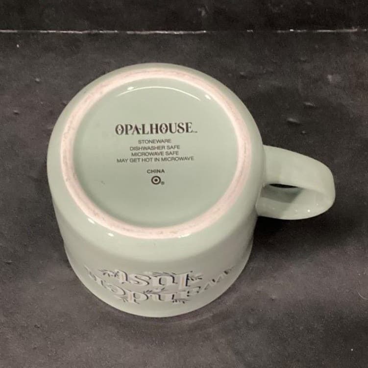 OpalHouse "Wander Lust" Mint Green Oversized Coffee Cup, Vintage Inspired Mug - Thumbnail 7