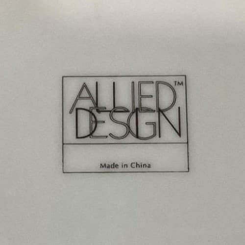 Allied Designs Seashore Luncheon Plates, Set of 4, Vintage Blue & White Design - Thumbnail 10