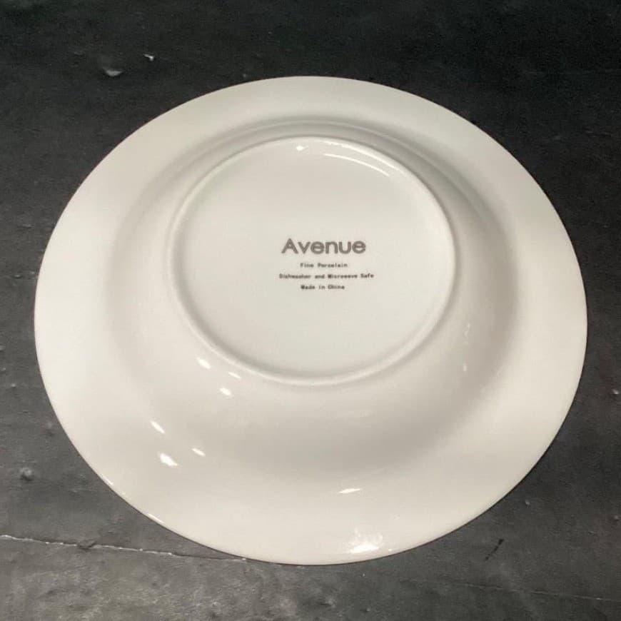 Avenue Fine Porcelain Soup Bowls #4694, Set of 2, Modern White Dinnerware - Thumbnail 4