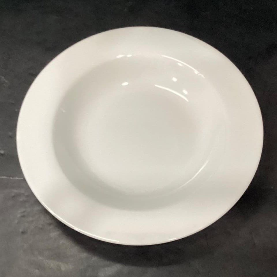 Avenue Fine Porcelain Soup Bowls #4694, Set of 4, Modern White Dinnerware - Thumbnail 3
