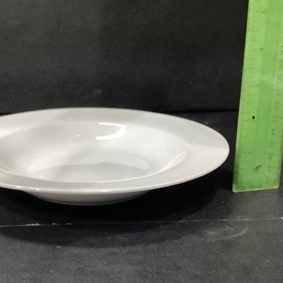 Avenue Fine Porcelain Soup Bowls #4694, Set of 2, Modern White Dinnerware - Thumbnail 10