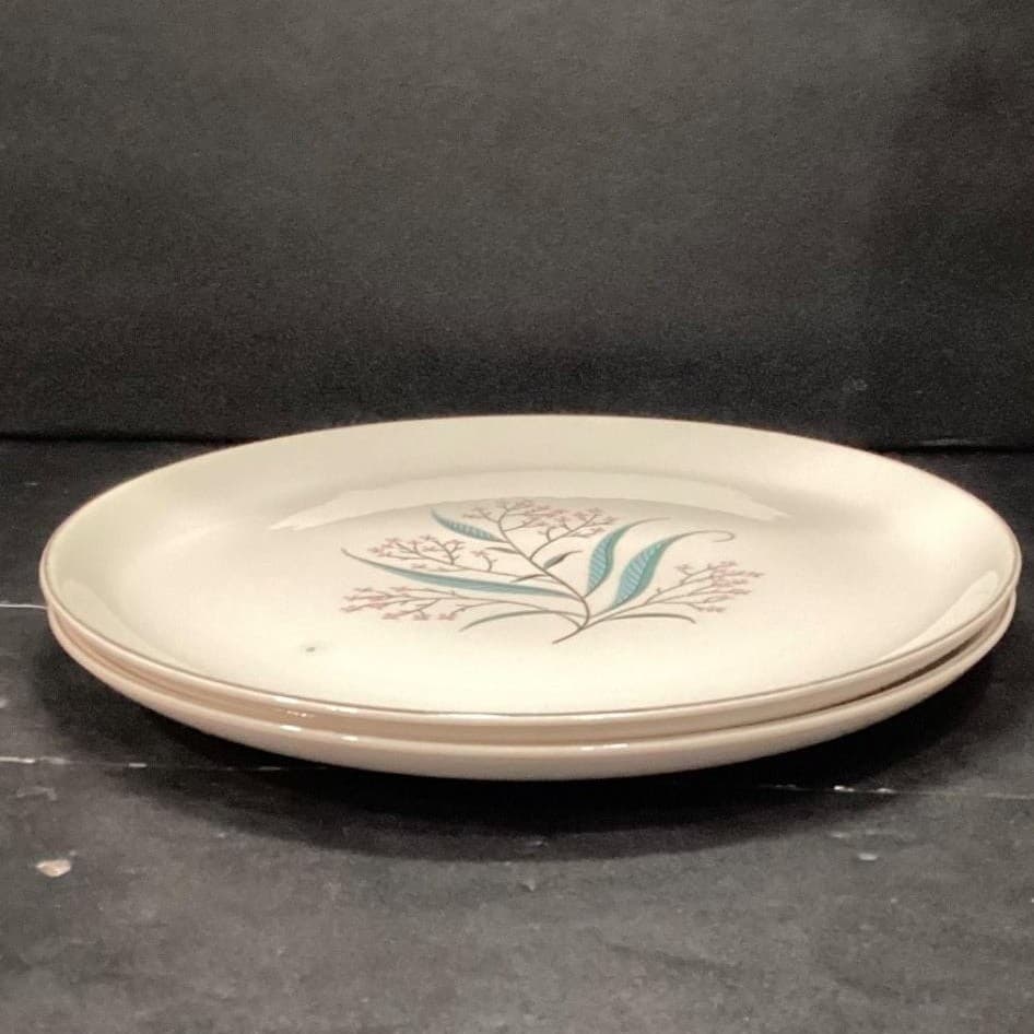 Alliance China Regal Dinner Plates, Set of 2, Vtg Dinnerware, Floral Tableware - Thumbnail 7