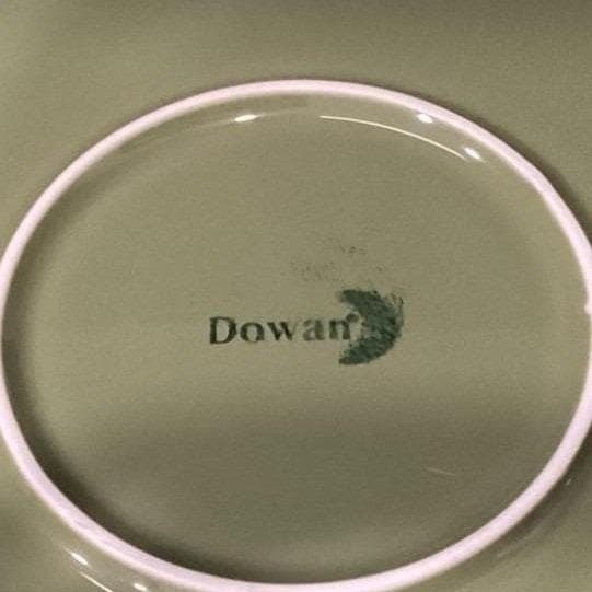 Dowan Cream Dinner Plates, Set of 4, Green Underside, Replacement Dinnerware - Thumbnail 5