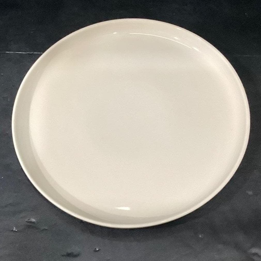 Dowan Cream Dinner Plates, Set of 4, Green Underside, Replacement Dinnerware - Thumbnail 3