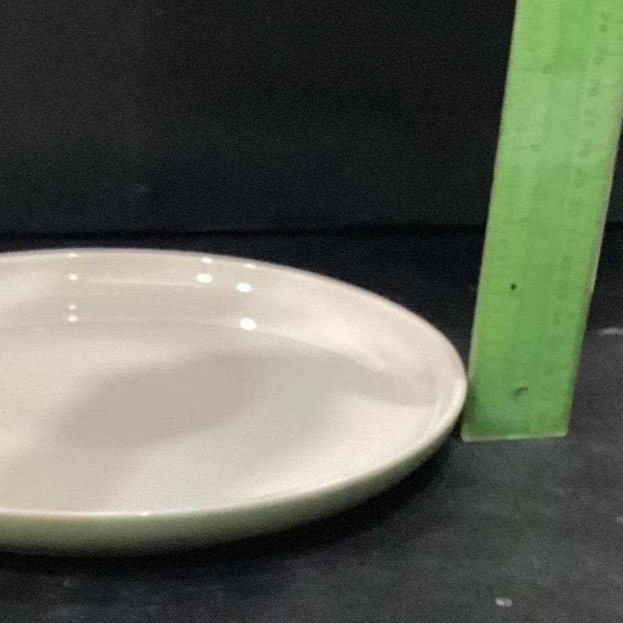 Dowan Cream Dinner Plates, Set of 4, Green Underside, Replacement Dinnerware - Thumbnail 10