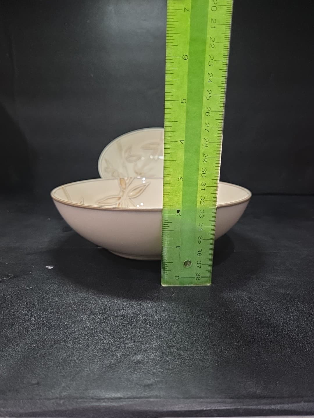 Florida Marketplace Bamboo Design Soup Cereal Bowls, Set of 2, Discontinued SOCE - Thumbnail 5