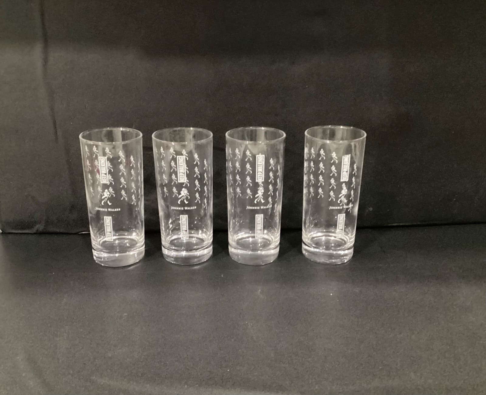 Johnnie Walker Glass Keep Walking Highball Glasses White Logo Set of 4 - Thumbnail 9
