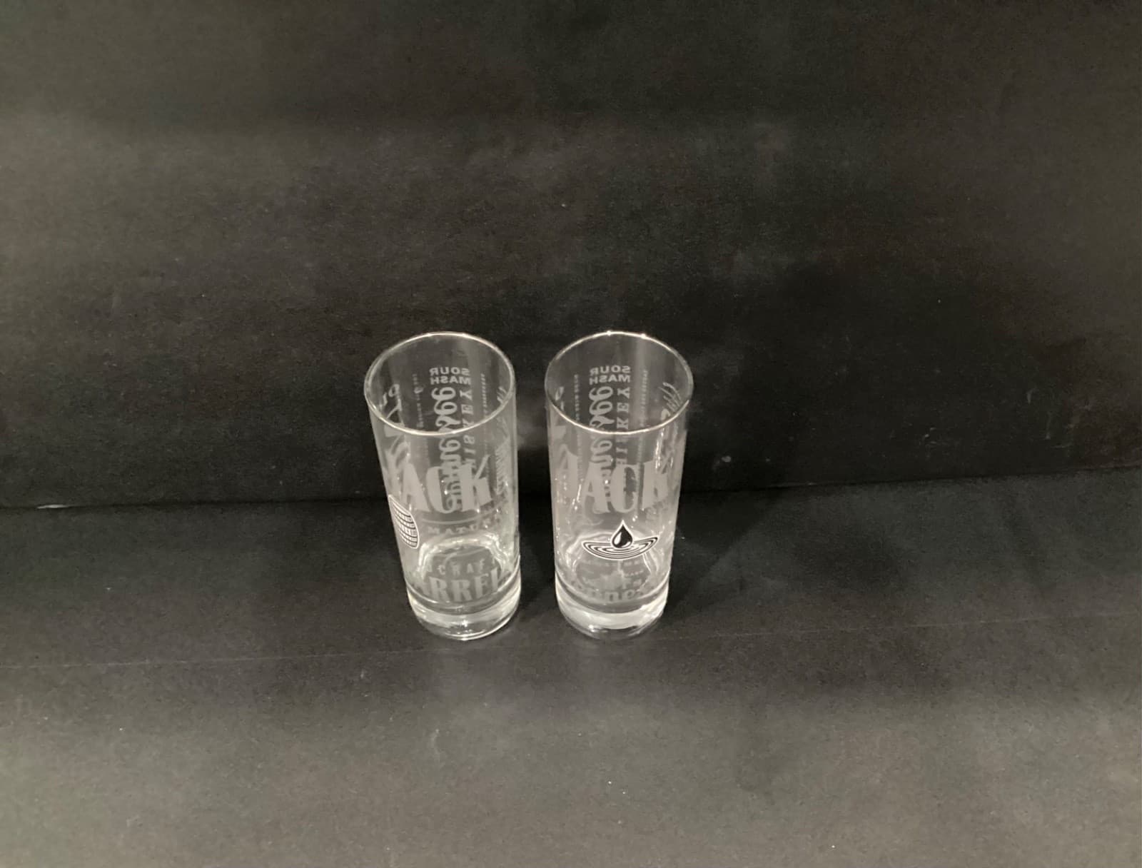 Jack Daniels Tennessee Whiskey Barrel Highball Glasses - Thumbnail 2