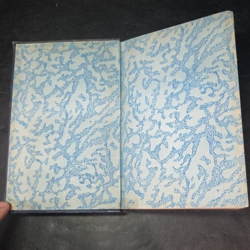 Vanity Fair Vol 1 William Makepeace Thackeray JH Sears Antique Blue Hardcover - Thumbnail 3