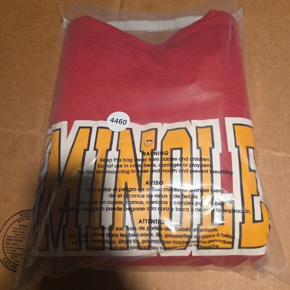 Florida State Seminoles Reversible Sweatshirt, Vintage Red All Over Print FSU - Thumbnail 9