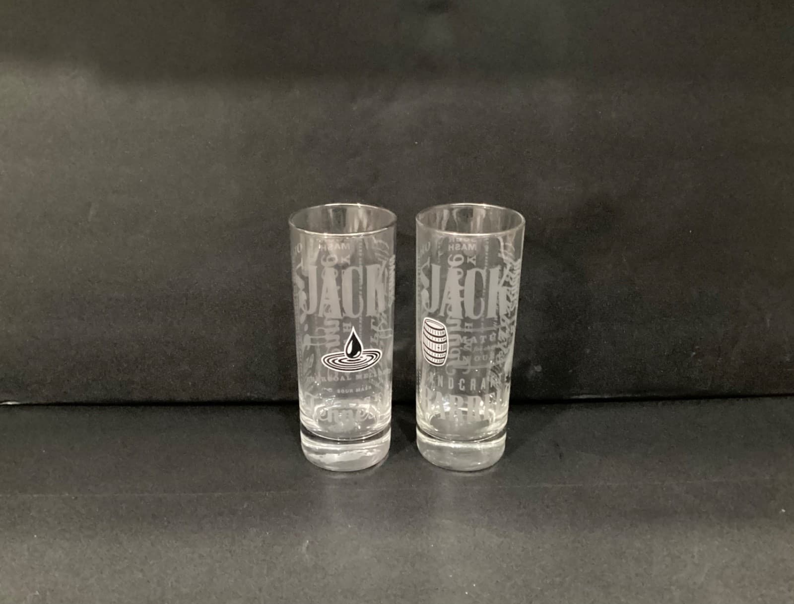 Jack Daniels Tennessee Whiskey Barrel Highball Glasses - Thumbnail 7