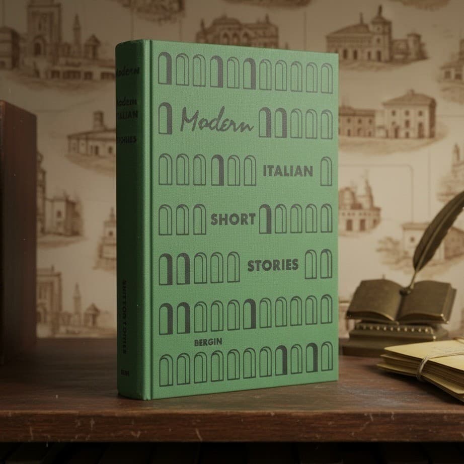 Modern Italian Short Stories Thomas G Bergin 1959 Hardcover DC Heath Green
