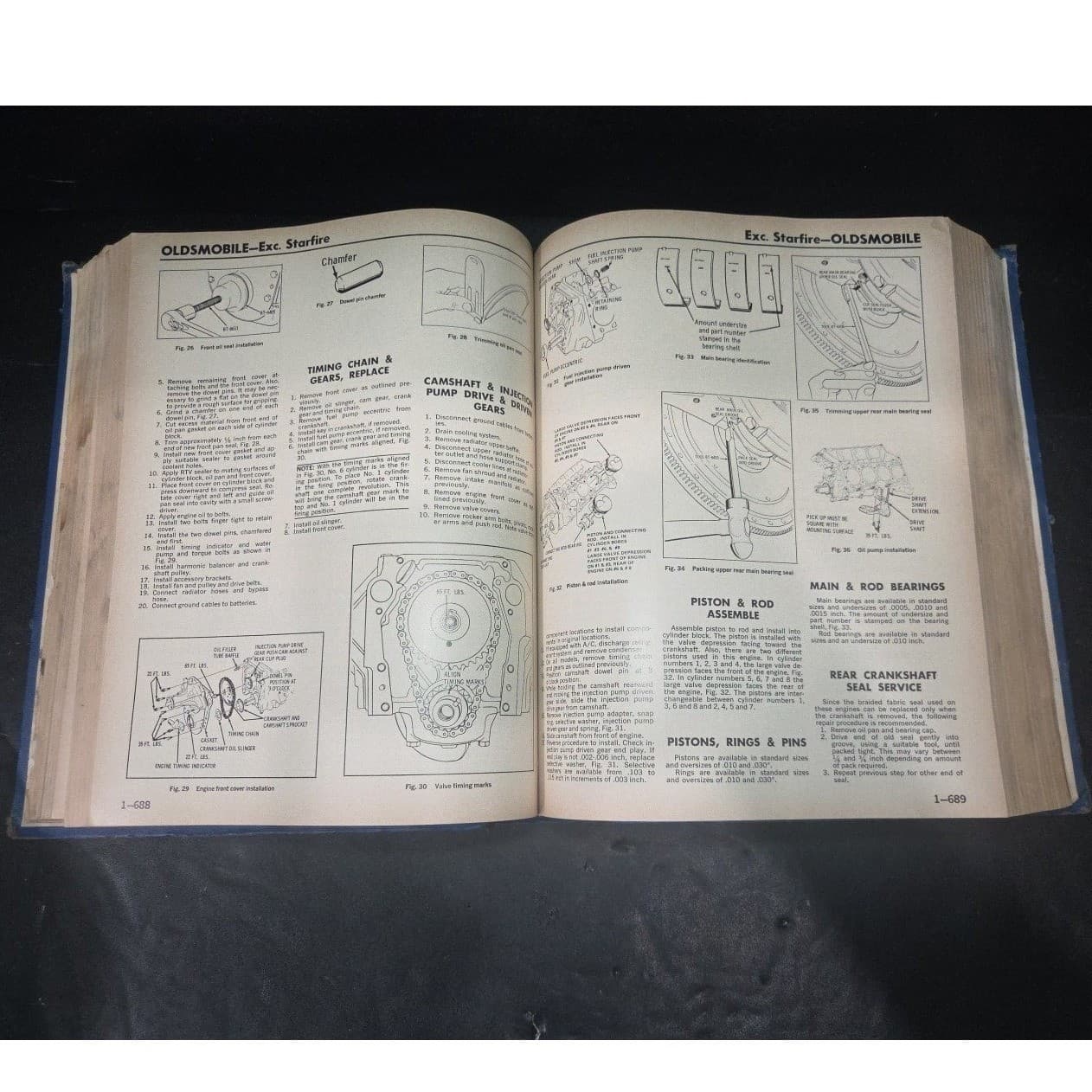 Motor Auto Repair Manual 1978, Professional Service Trade Ed, 41st Ed Hardcover - Thumbnail 5