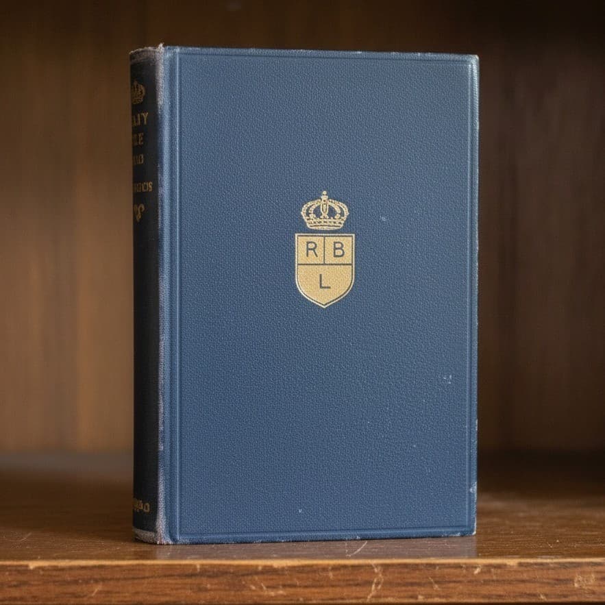 Vanity Fair Vol 1 William Makepeace Thackeray JH Sears Antique Blue Hardcover