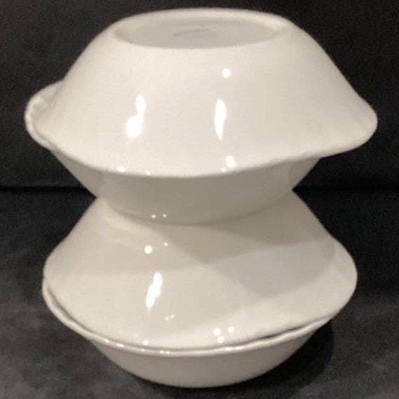 Johnson Brothers Regency White Dessert Bowls, Set Of 4, Swirl Ironstone England - Thumbnail 11