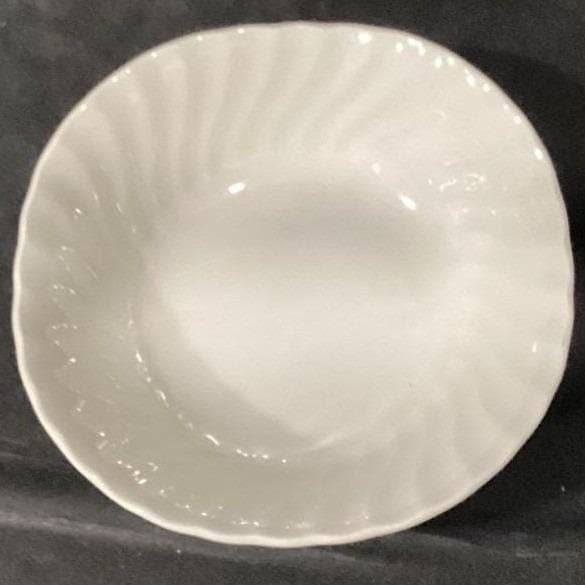 Johnson Brothers Regency White Dessert Bowls, Set Of 4, Swirl Ironstone England - Thumbnail 6