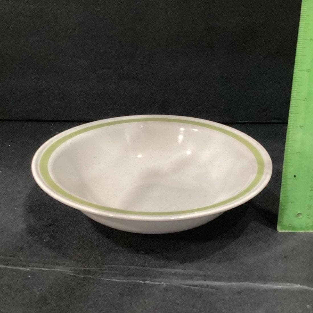 Country Casual Stoneware Serving Bowl, Hand-Painted Japan, Vintage Serveware - Thumbnail 3