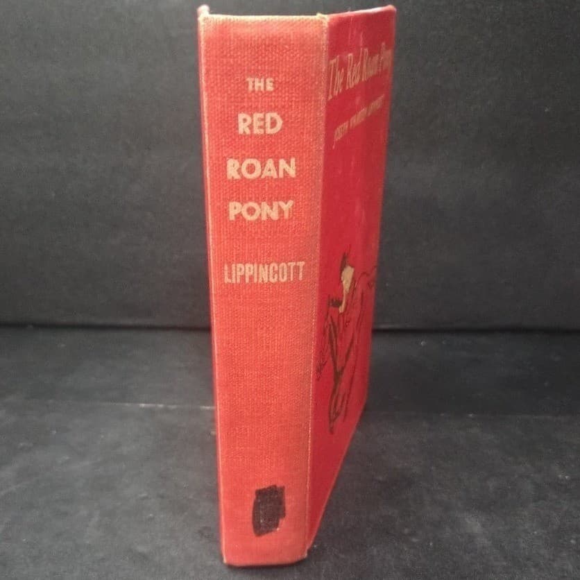 The Red Roan Pony Joseph Wharton Lippincott 1951 Hardcover CW Anderson Illus - Thumbnail 9