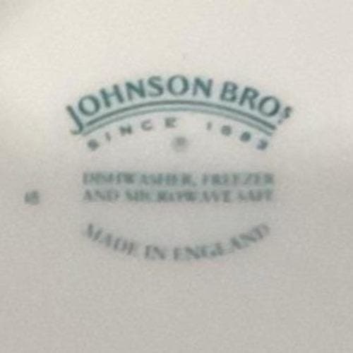 Johnson Brothers Regency White Dessert Bowls, Set Of 4, Swirl Ironstone England - Thumbnail 4