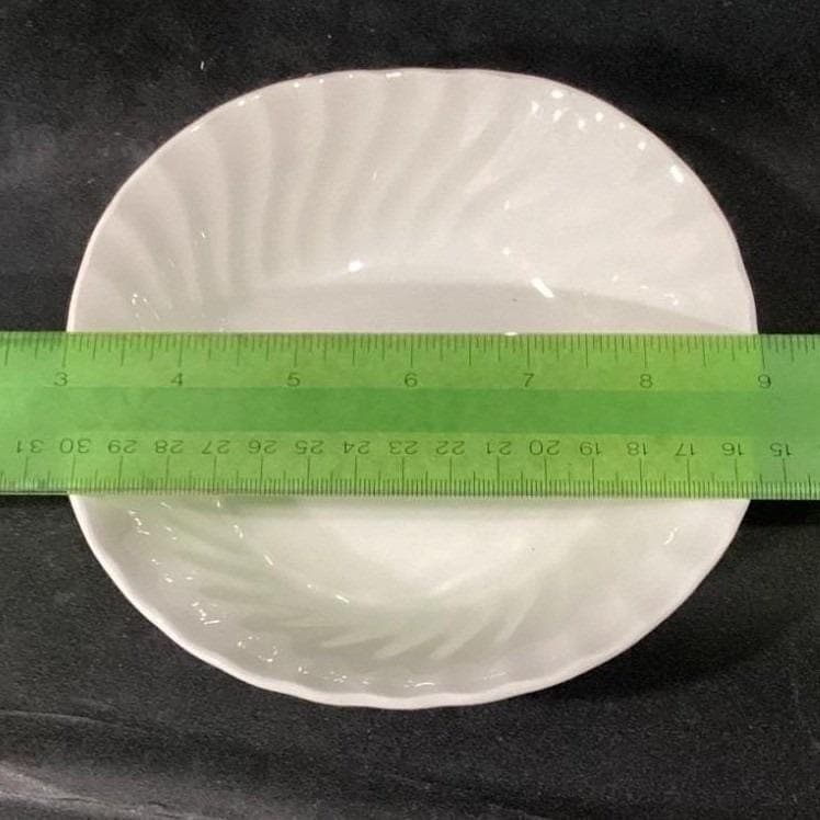 Johnson Brothers Regency White Dessert Bowls, Set Of 4, Swirl Ironstone England - Thumbnail 2
