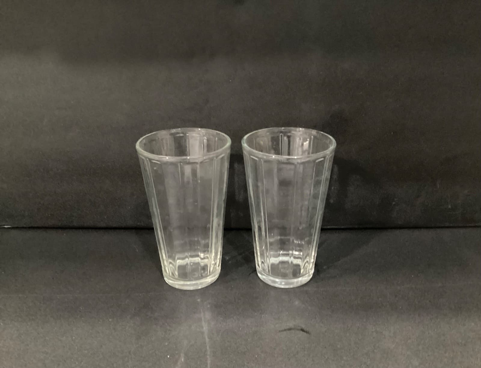 Libbey Tall Paneled Clear Highball Glass Tumbler 6” Tall Set of 2 - Thumbnail 10