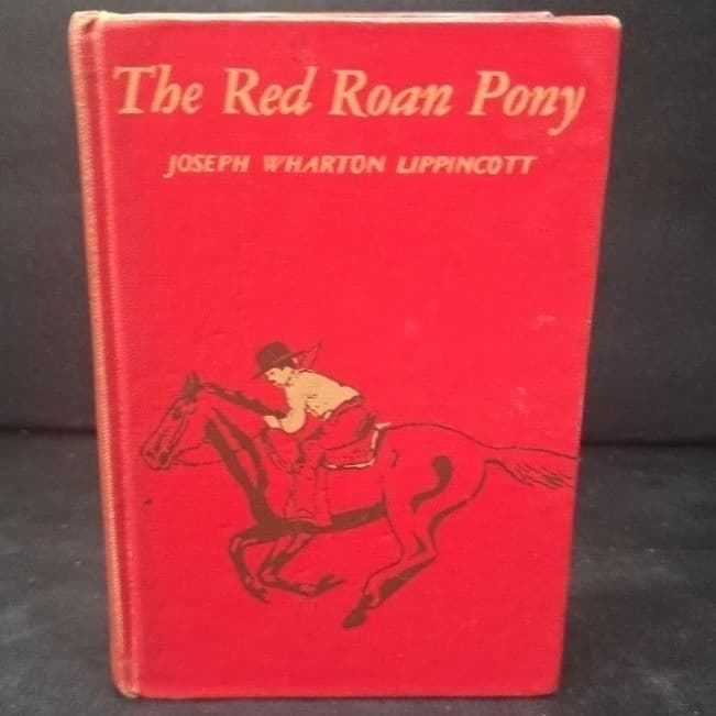 The Red Roan Pony Joseph Wharton Lippincott 1951 Hardcover CW Anderson Illus - Thumbnail 2
