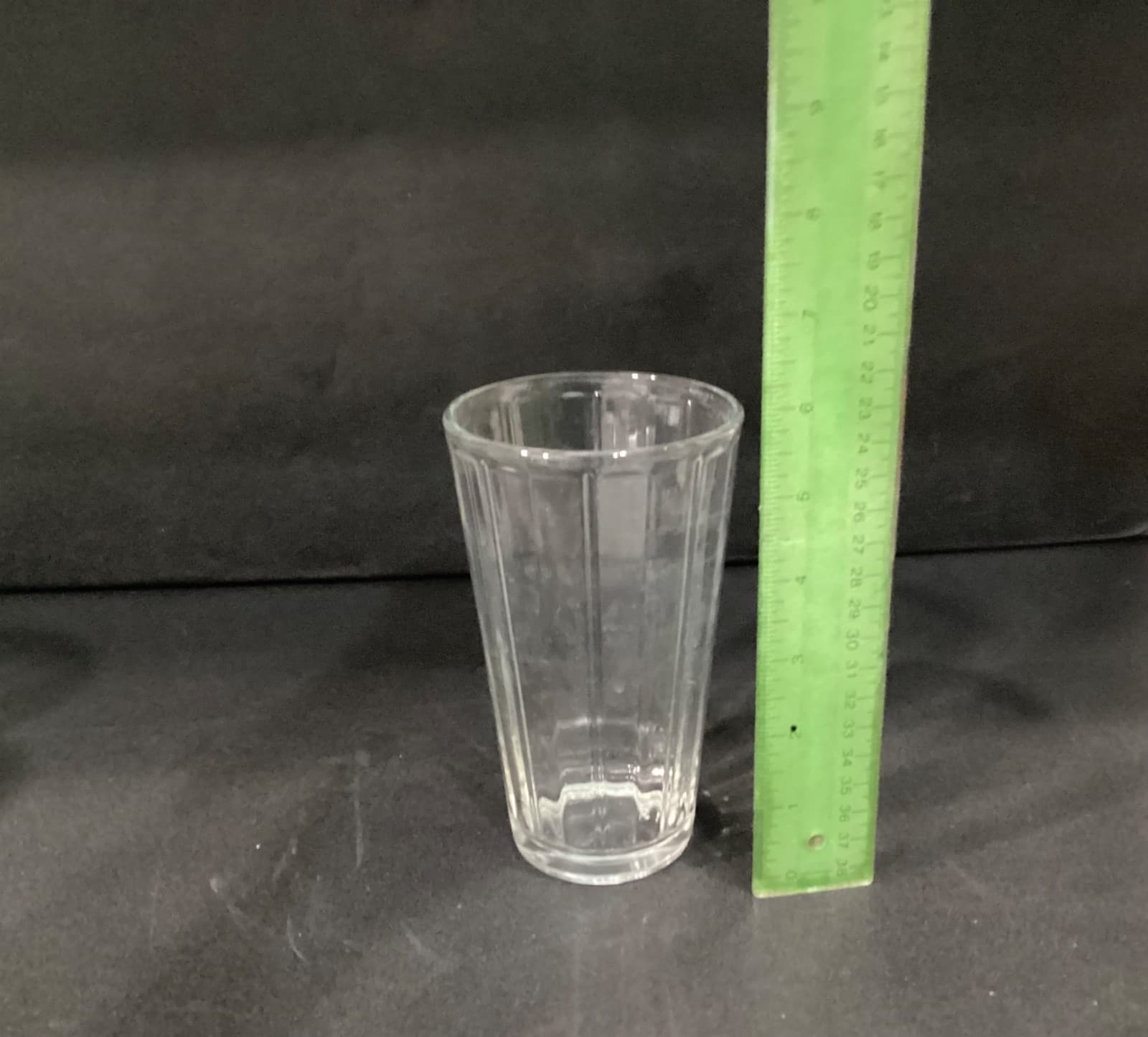 Libbey Tall Paneled Clear Highball Glass Tumbler 6” Tall Set of 2 - Thumbnail 5