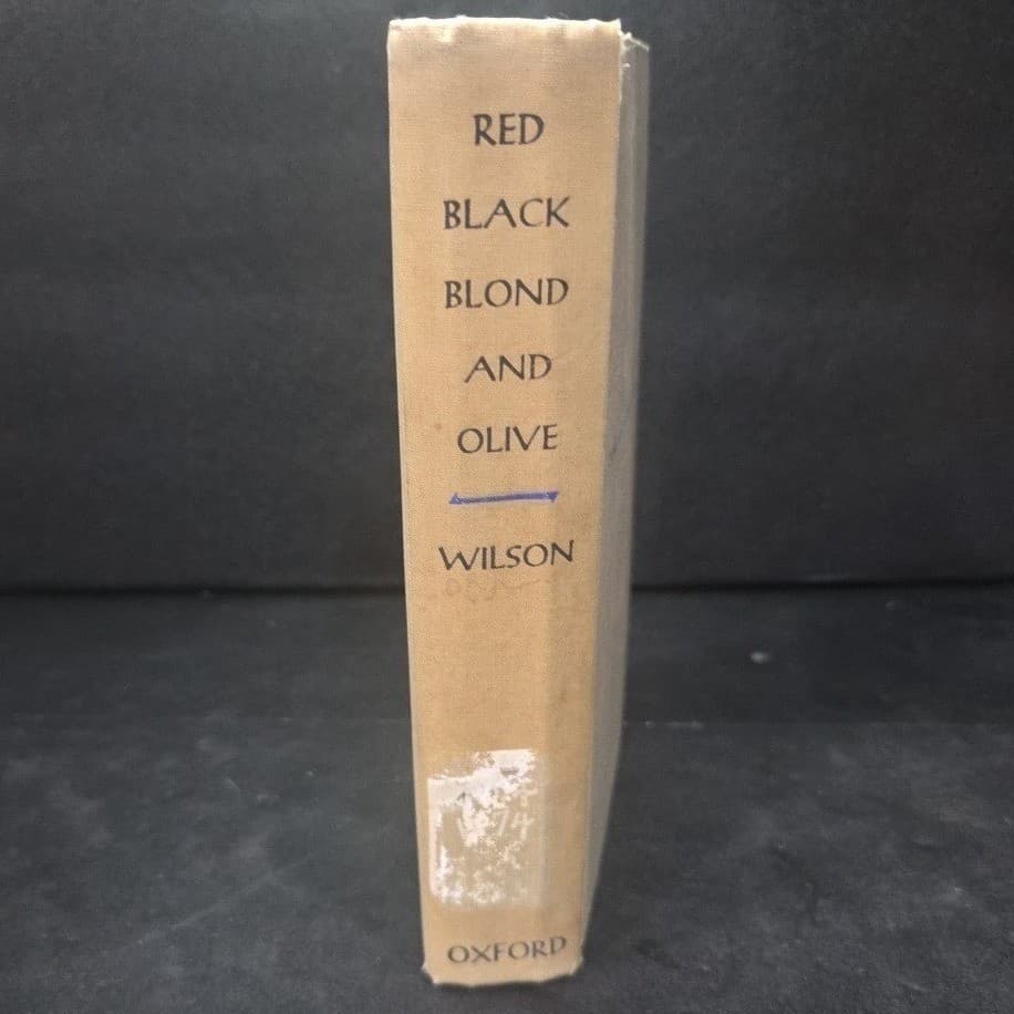 Red Black Blond and Olive Edmund Wilson 1956 Oxford University Press Hardcover - Thumbnail 9