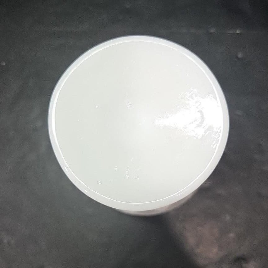 Milk Glass Diamond Design Goblet, Textured Pedestal Compote, Vintage Glassware - Thumbnail 8