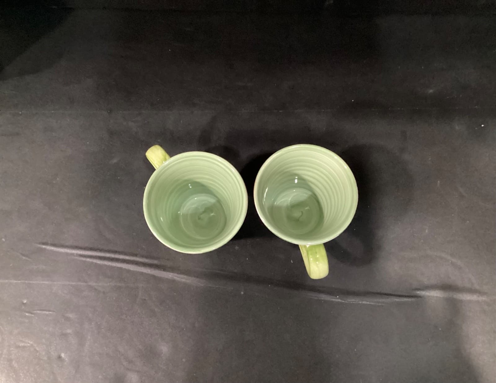 Set of 2 Meiwa Coffee Cups Mugs 12 ounces Handpainted - Thumbnail 7