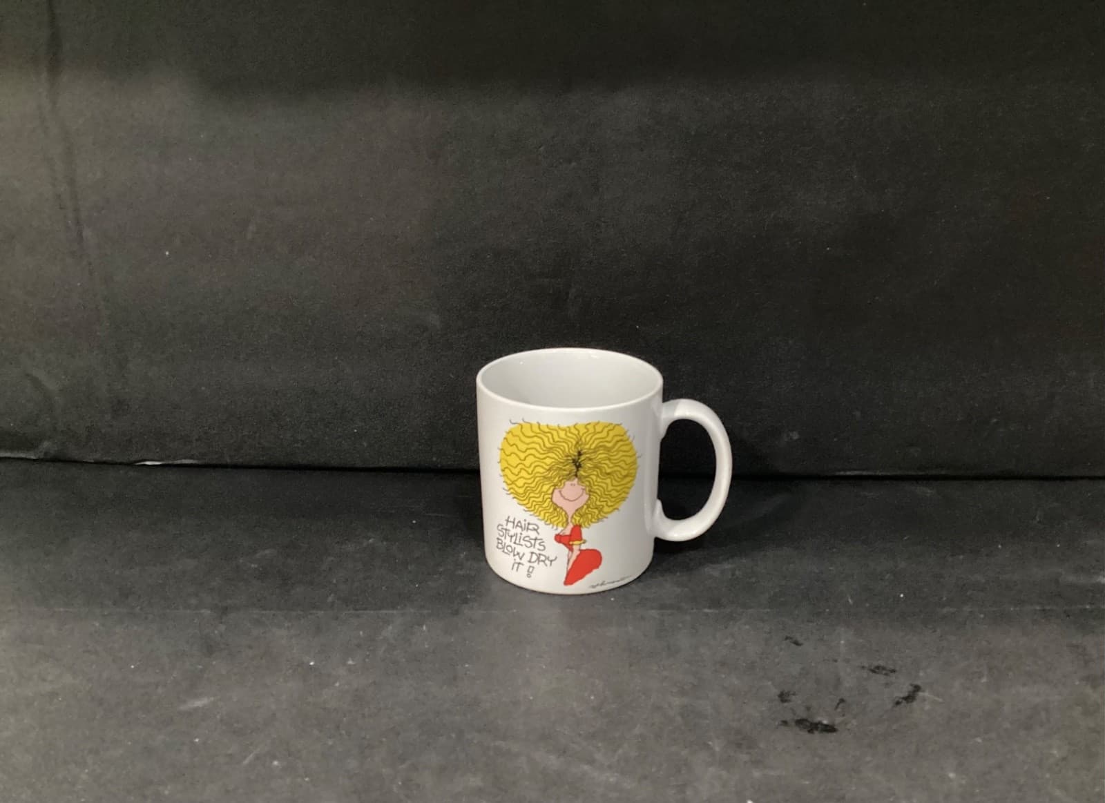 Russ Berrie & Co. Ceramic Mug Hair Stylists Blow Dry It! by Schneider 12 oz - Thumbnail 3