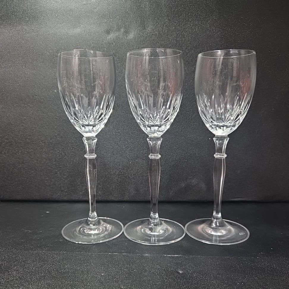 Schott-Zwiesel Cordial Glasses, Set of 3, Vintage Crystal Stemware, Replacements - Thumbnail 5