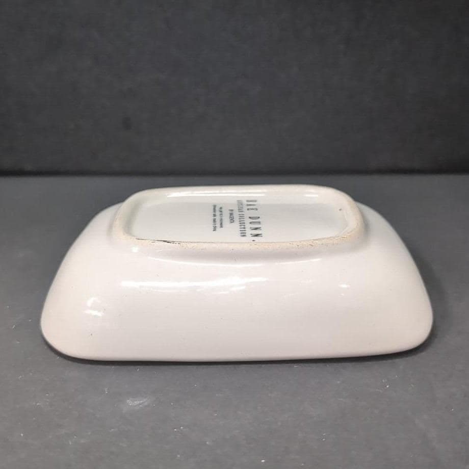 Rae Dunn Pottery Yellow Winged Butterfly Soap Tray, Artisan Collection Plate - Thumbnail 9