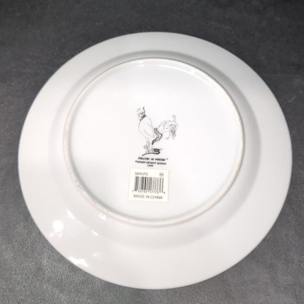Sharon Neuhaus Hawaiian Luncheon Plate, Vintage Poultry In Motion Series Dish - Thumbnail 3