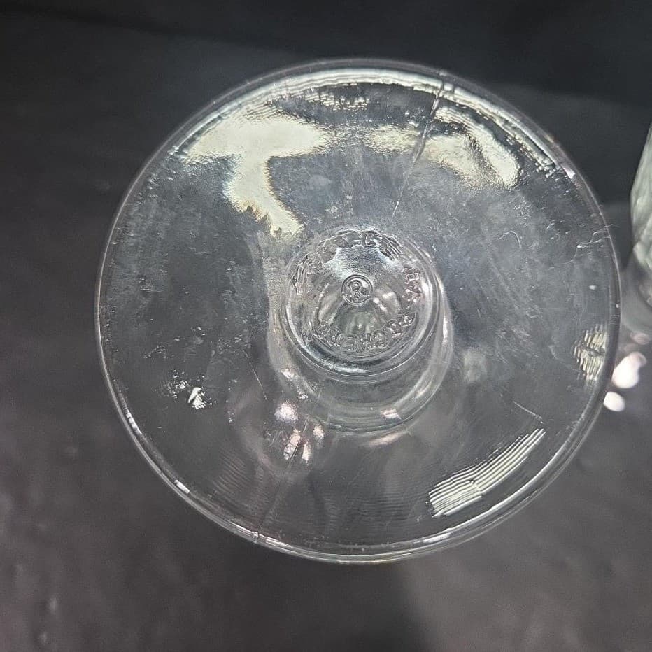 La Rochere Perigord Wine Glasses, Set of 2, Vtg French Bistro Goblets, Stemware - Thumbnail 8