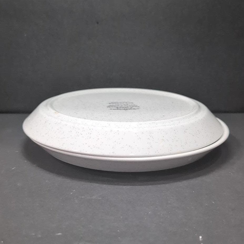 Mikasa Tuxedo Roses Salad Plates, Set of 2, Vtg Black Rose Stoneware, Dinnerware - Thumbnail 8
