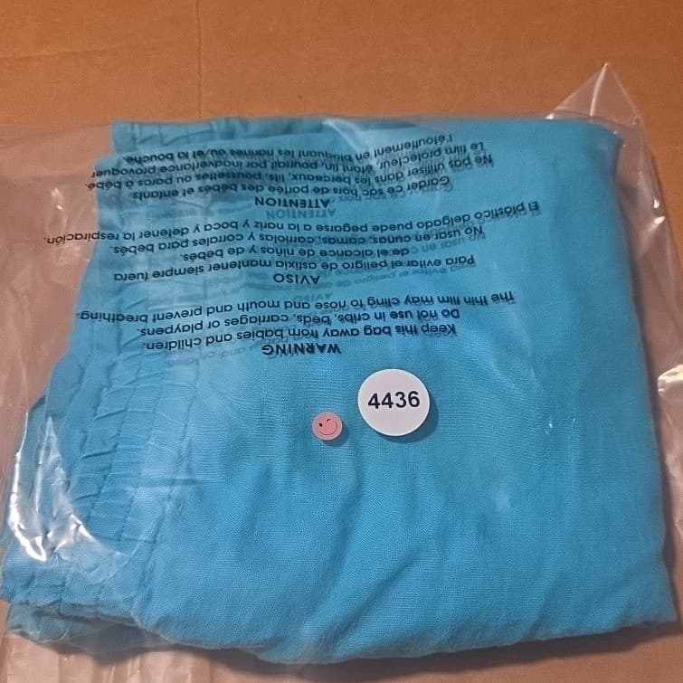 Orient Pearl Turquoise Embroidered High Waisted Shorts, Woman's Size 11/12 - Thumbnail 7