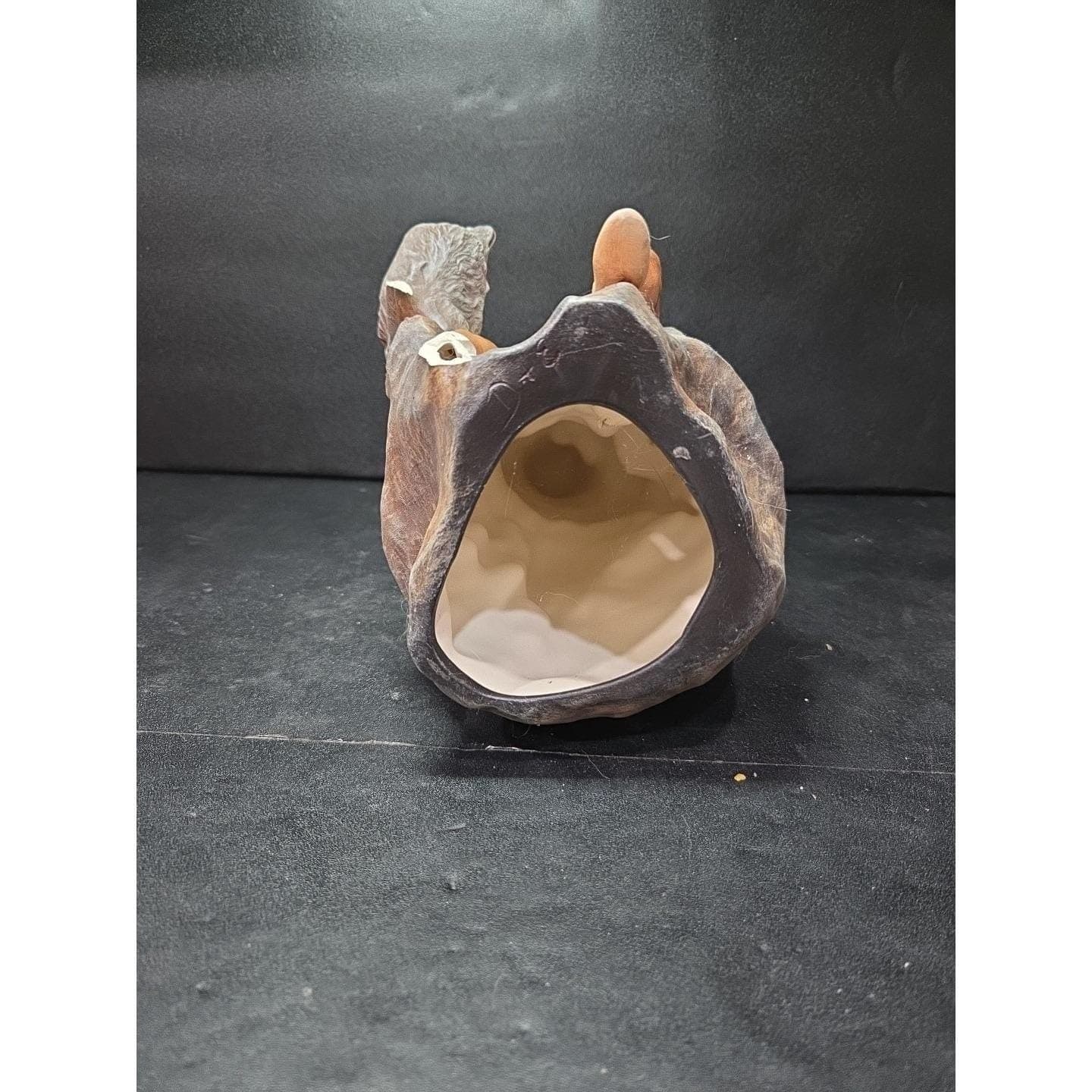 Sundance Native American Indian & Wolves Art Sculpture 9.5" Handmade Collectible - Thumbnail 8