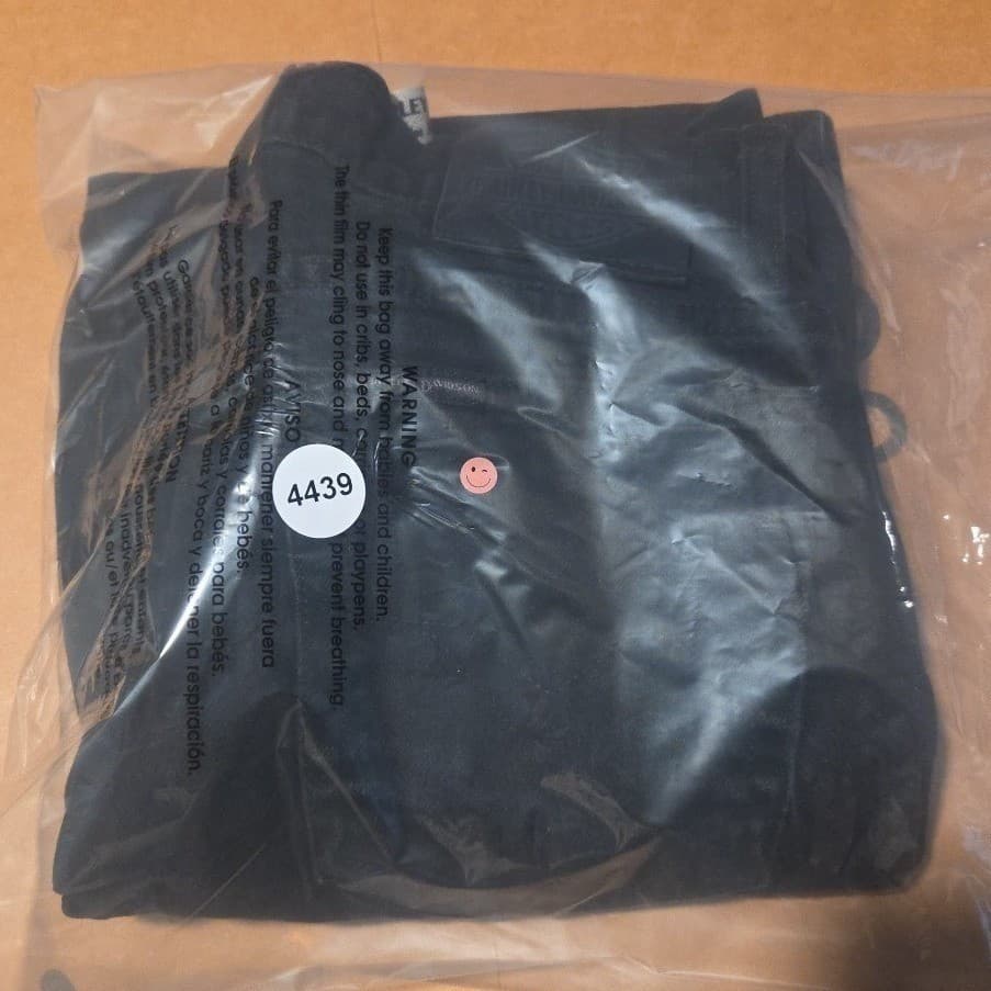 Harley-Davidson Straight Leg Black Denim Jeans, Woman's Size 8 99015-05VW - Thumbnail 9