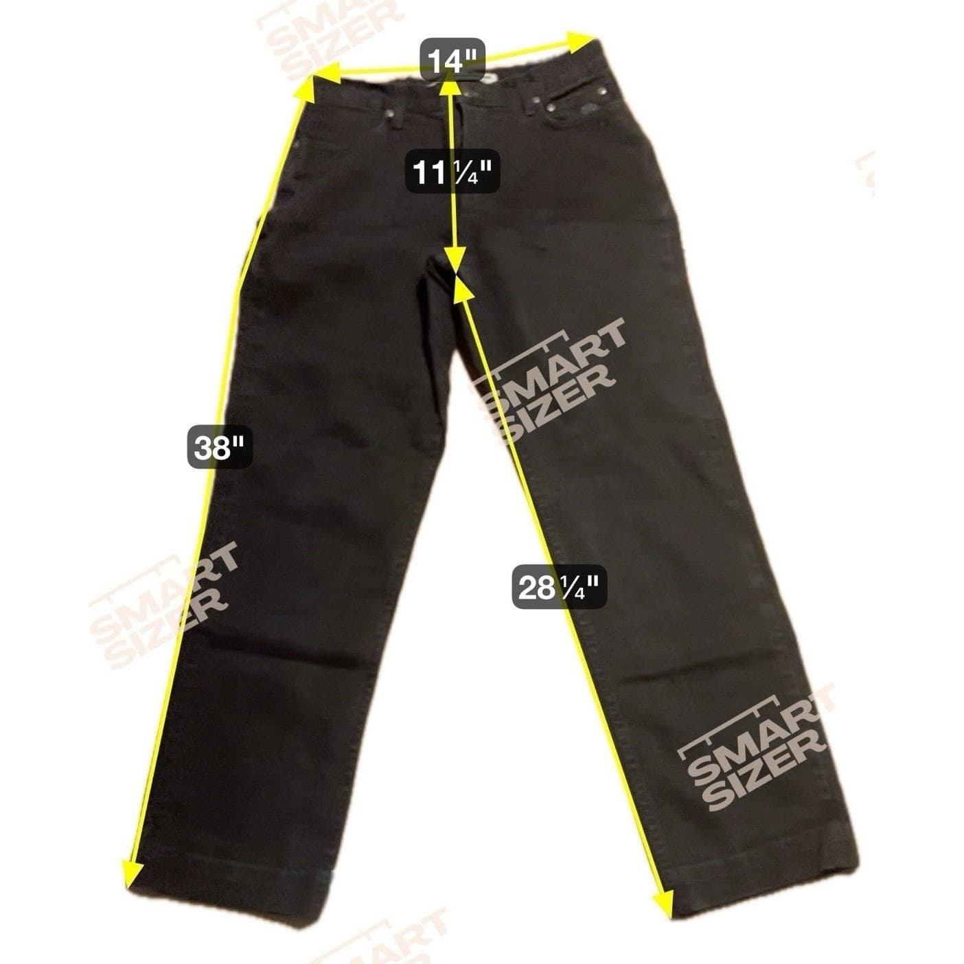 Harley-Davidson Straight Leg Black Denim Jeans, Woman's Size 8 99015-05VW - Thumbnail 2