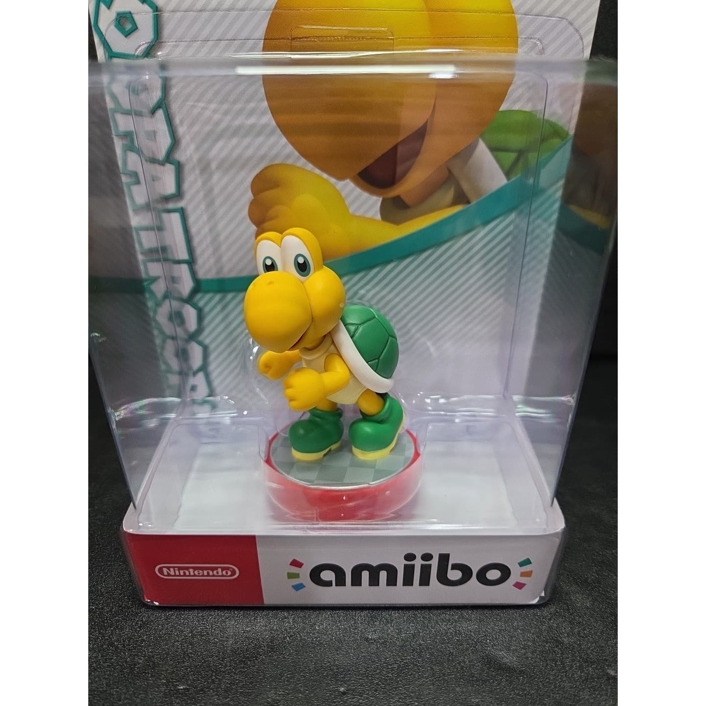 Nintendo Super Mario Koopa Troopa amiibo NFC Figure NVL-001 New In Box - Thumbnail 2