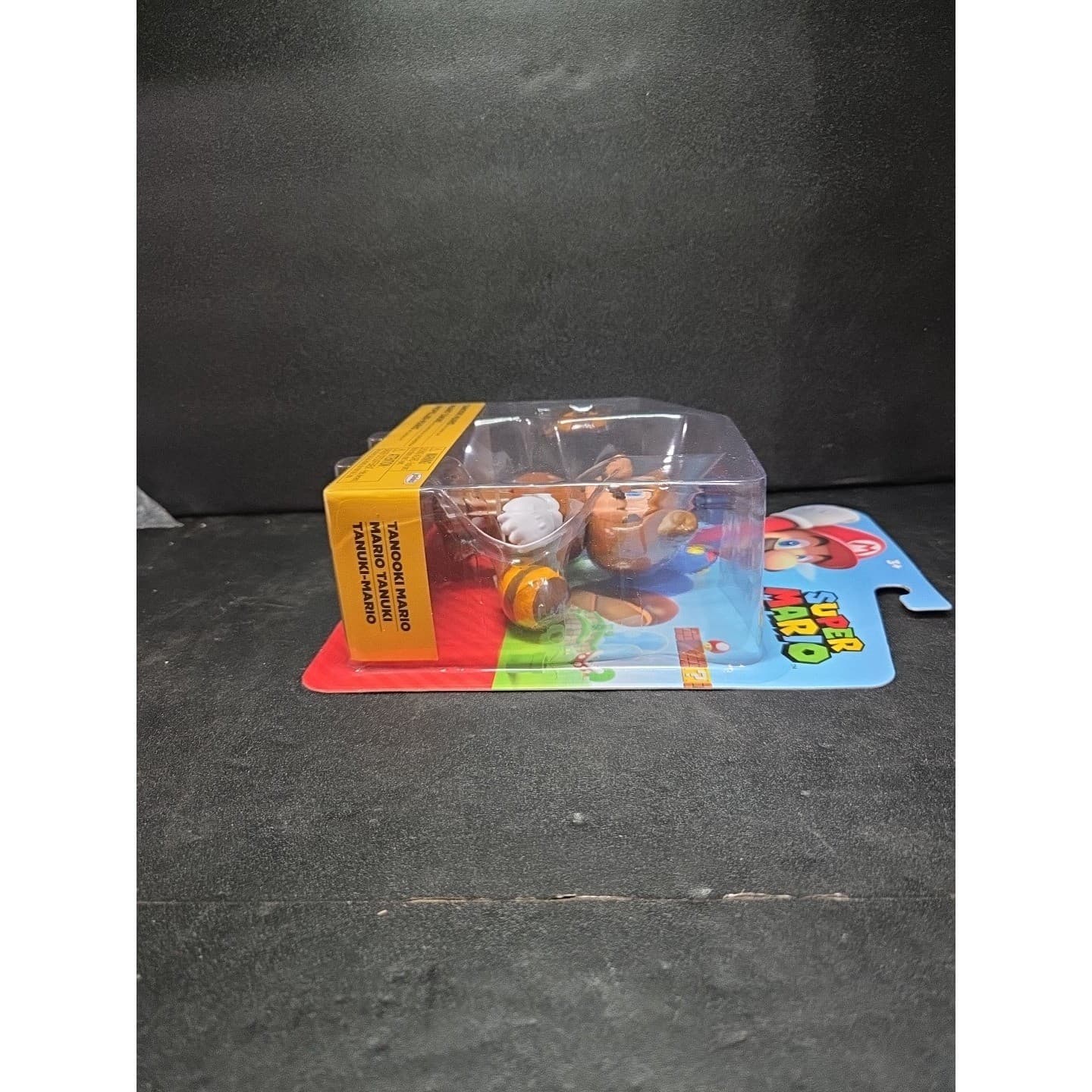 Jakks Pacific Super Mario Tanooki Mario 4" Action Figure with Super Leaf NIP - Thumbnail 5