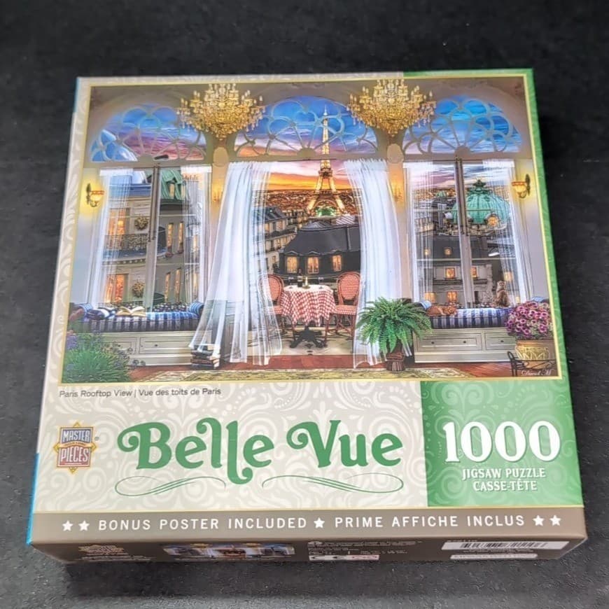 MasterPieces Belle Vue Paris Rooftop View 1000 Piece Jigsaw Puzzle David Maclean - Thumbnail 2